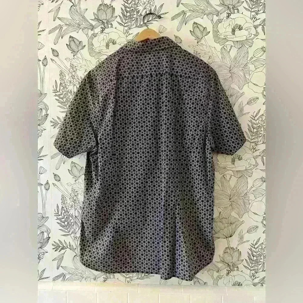 Ted Baker Patterned  Button-up Men’s Shirt Size 6 - Picture 3 of 4